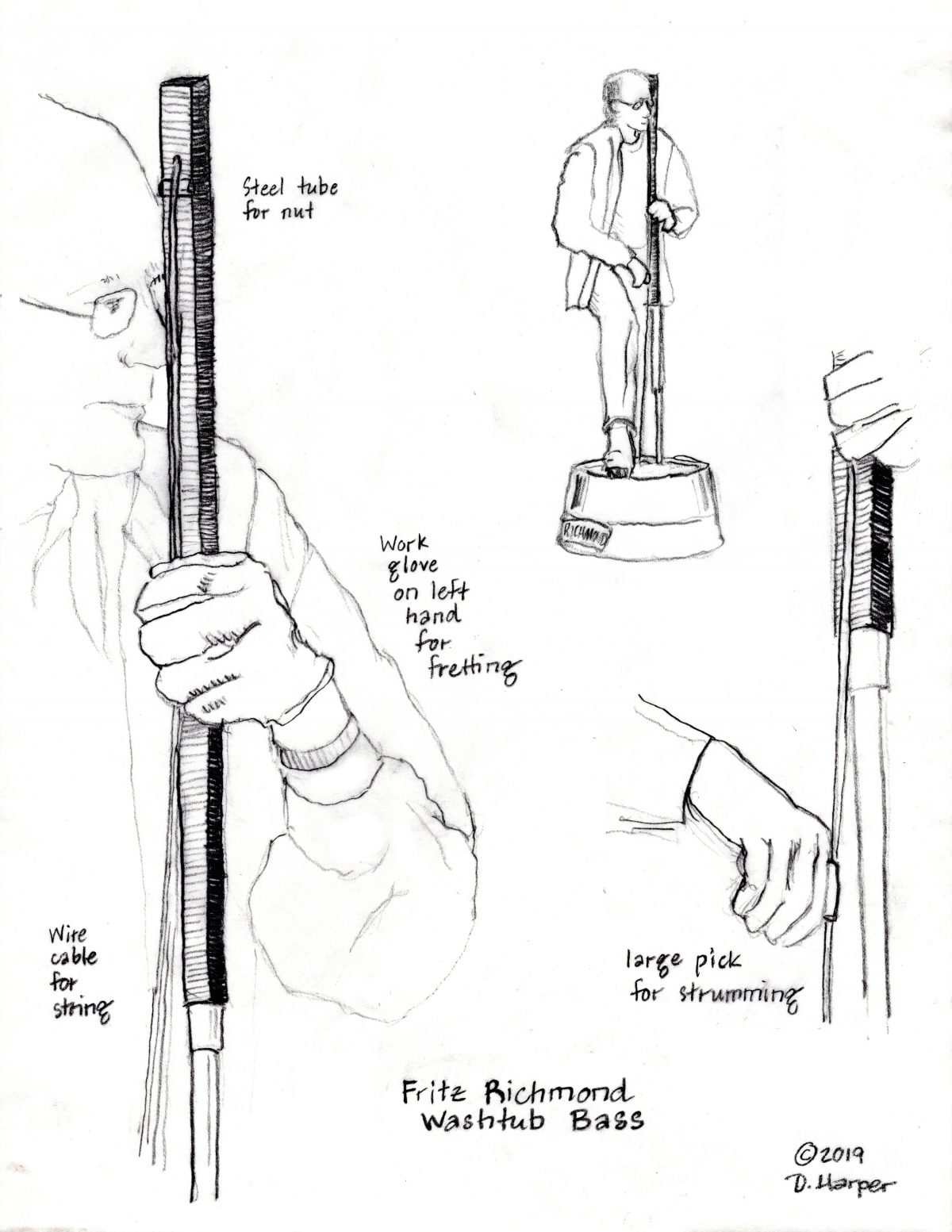 Washtub bass Yet Another Unitarian Universalist