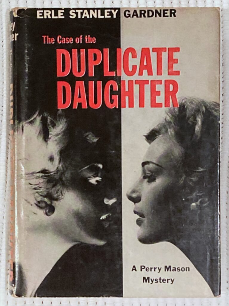 Book cover showing the same woman in reversed photographic images.