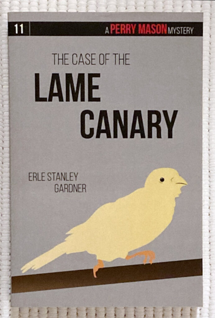 Book cover of a paperback book showing a yellow bird.